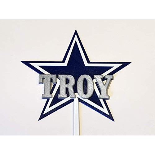 Cowboys Cake Topper Personalized
