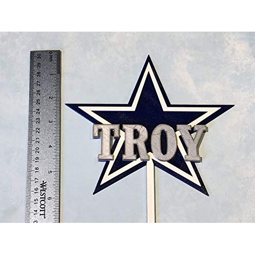 Cowboys Cake Topper Personalized
