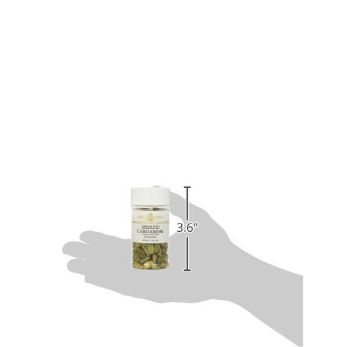 India Tree Cardamom, Green Pod, 1.2 Ounce