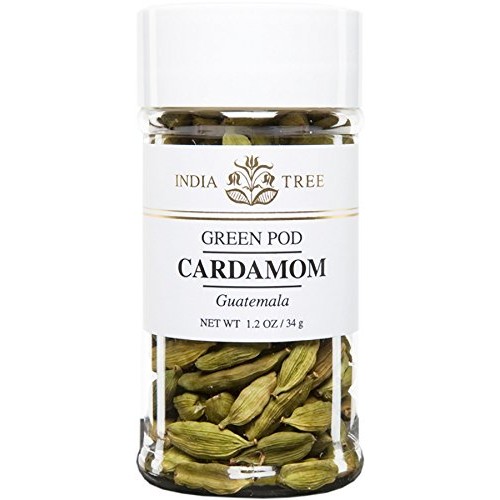 India Tree Cardamom, Green Pod, 1.2 Ounce