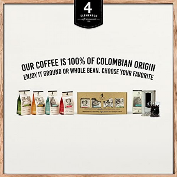 4 Elementos Amor Specialty Coffee, Colombian Single-Origin, Whol
