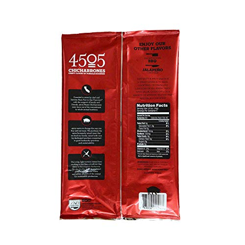 4505 Meats, Chicharrones, Fried Pork Rinds, Classic Chili, 2.5 O