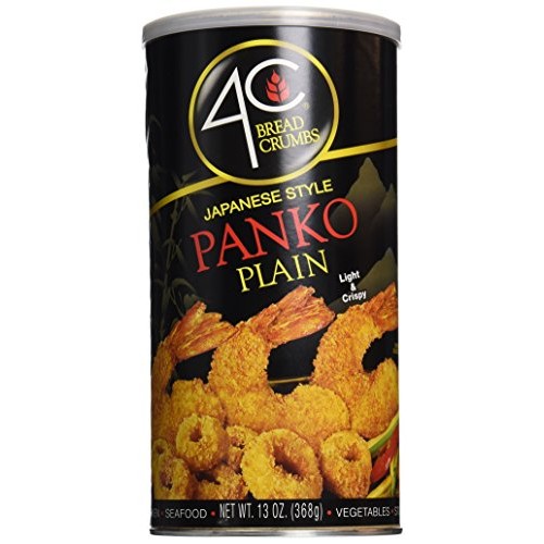 4C Panko Bread Crumbs Plain, 13 Oz
