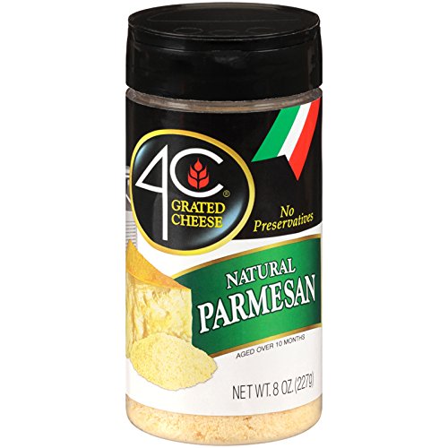 4C Parmesan Grated Cheese 8 Oz. Pack Of 3