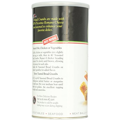 4C Bread Crumbs, Flavored, 24 Oz