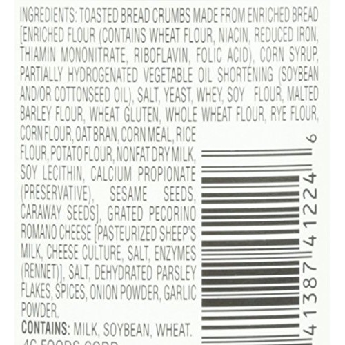 4C Bread Crumbs, Flavored, 24 Oz