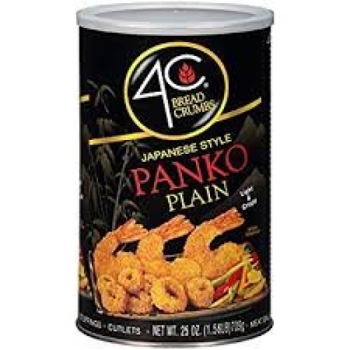 4C Japanese Style Panko Plain Light &Amp; Crispy Bread Crumbs 1 C