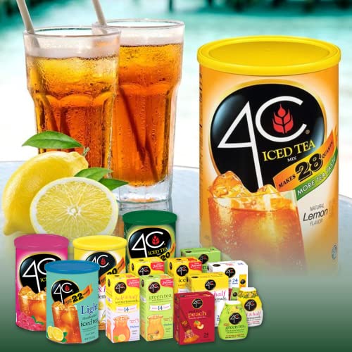4C Half &Amp; Half Iced Tea Lemonade Mix- Sugar Free 24 Pkts