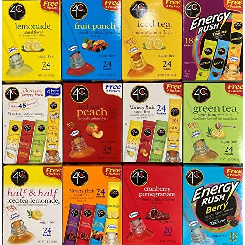 Totally Light 2-Go Drink Mix, Bonus Variety Pack, 24 Stick Box