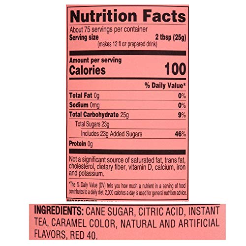 4C Powdered Drink Mix Cannisters | Family Sized Cannister | Thir