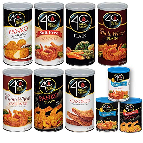 4C Premium Bread Crumbs | Regular &Amp; Gluten Free | Flavorful Cris