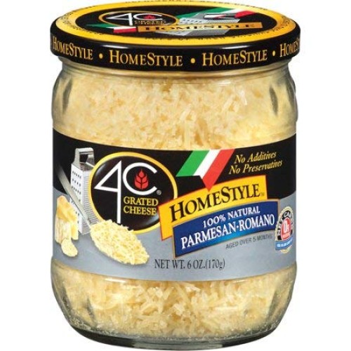 Expect More 4C Homestyle Parmesan Romano Grated Cheese, 1 Ct. /
