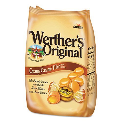Werthers Original 39870 Hard Candies, Caramel W/Caramel Filling