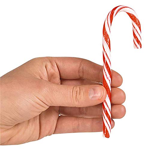 Candy Canes Peppermint Flavored 24 Pack Individually Wrapped.
