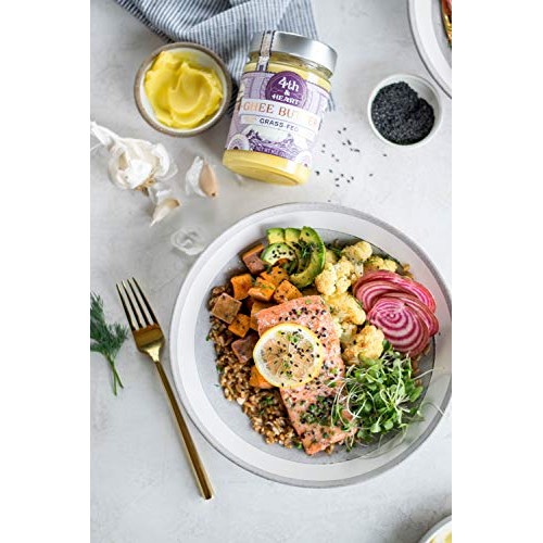 California Garlic Grass-Fed Ghee Butter By 4Th &Amp; Heart, 9 Ounce,