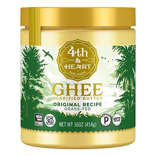 Himalayan Pink Salt Grass-Fed Ghee Butter By 4Th &Amp; Heart, 9 Ounc