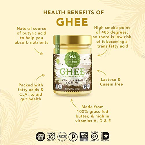 Original Grass-Fed Ghee By 4Th &Amp; Heart, 16 Ounce, Keto, Pasture