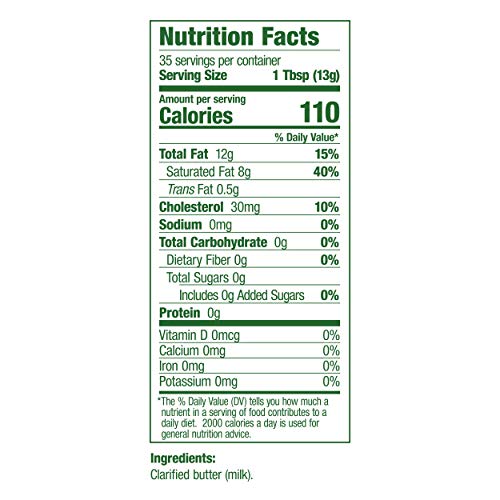 Original Grass-Fed Ghee By 4Th &Amp; Heart, 16 Ounce, Keto, Pasture