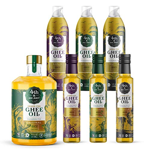 Original High Heat Cooking Oil By 4Th &Amp; Heart | Blend Of Grass-F