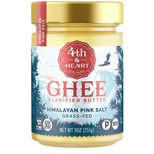 Vanilla Bean Grass-Fed Ghee Butter By 4Th &Amp; Heart, 9 Ounce, Keto