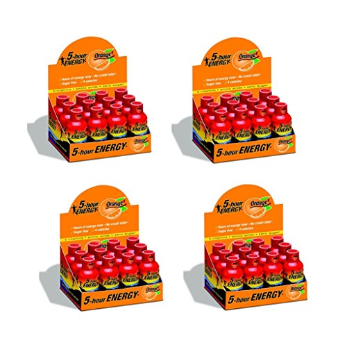 5 Hour Energy Orange, 2-Ounce Bottles Pack Of 48