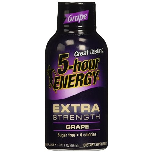 2Oz Grape 5Hr Energy Extra Strength Grape