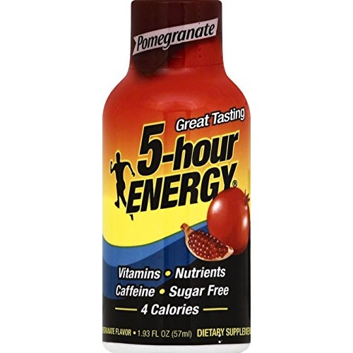 5-Hour Energy Dsd Beverage, Pomegranate, 1.93 Oz
