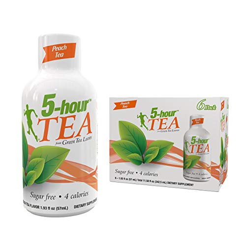 5-Hour Tea Energy Shot, Peach Tea Flavor, Energy Shot, 1.93 Ounc