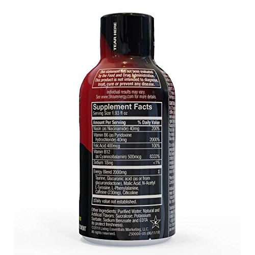 5-Hour Energy Extra Strength Supplement, Berry, 2 Lb