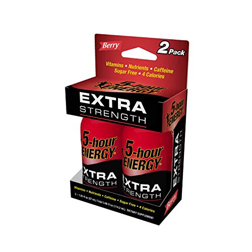 5-Hour Energy Extra Strength Supplement, Berry, 2 Lb