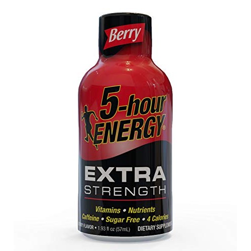 5-Hour Energy Extra Strength Supplement, Berry, 2 Lb