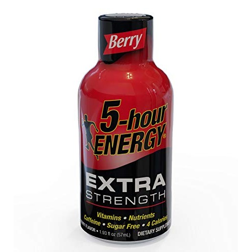 5-Hour Energy Extra Strength Supplement, Berry, 2 Lb