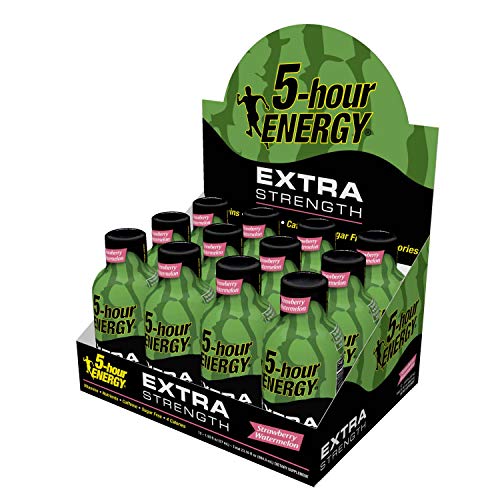 5-Hour Energy Shot, Extra Strength Strawberry Watermelon, 1.93 O