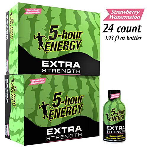 5-Hour Energy Shot, Extra Strength Strawberry Watermelon, 1.93 O