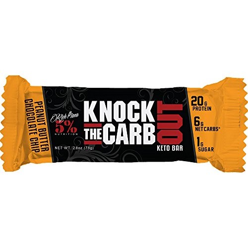 Rich Piana 5% Nutrition Ktco Knock The Carb Out Keto Bars, Hig