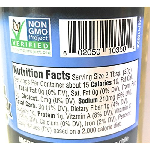 505 Southwestern - 16Oz Jars - Tomatillo, Garlic And Lime - Medi