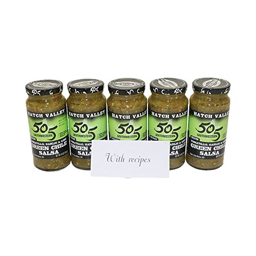 505 Southwestern - 16Oz Jars - Tomatillo, Garlic And Lime - Medi