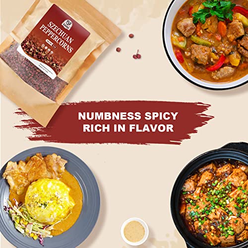 Szechuan Peppercorns, Sichuan Red Peppercorns, Whole Szechuan Pe