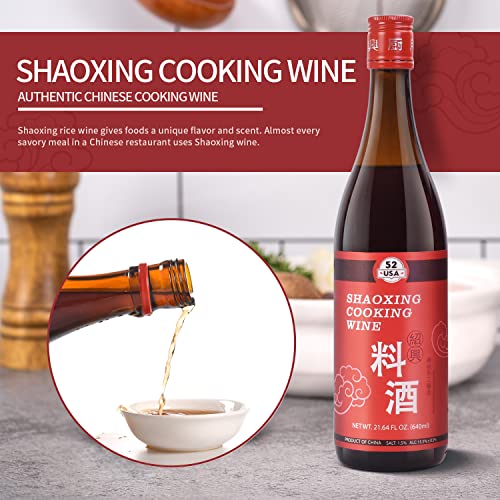 52Usa Chinese Shaoxing Cooking Wine, Classic Shaoxing Wine, Trad