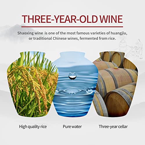 52Usa Chinese Shaoxing Cooking Wine, Classic Shaoxing Wine, Trad