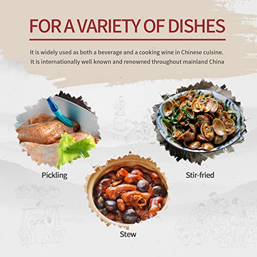 52Usa Chinese Shaoxing Cooking Wine, Classic Shaoxing Wine, Trad