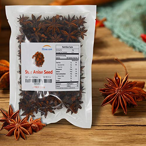 Star Anise Seed Pods, 4 Oz, By 52Usa. 4 Oz