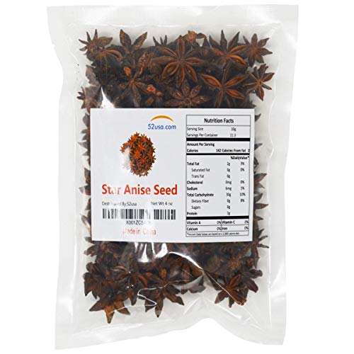 Star Anise Seed Pods, 4 Oz, By 52Usa. 4 Oz