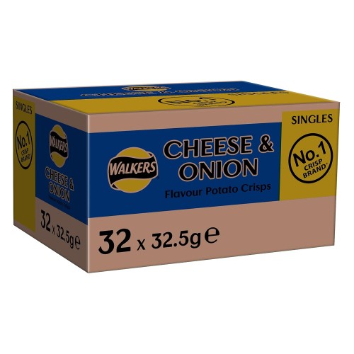 Walkers Crisps Cheese And Onion X 32 1040G