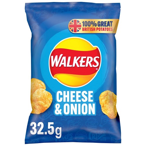 Walkers Crisps Cheese And Onion X 32 1040G