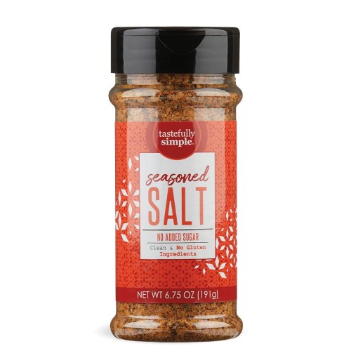 Tastefully Simple Seasoned Salt - Perfect For Beef, Chicken, Fis