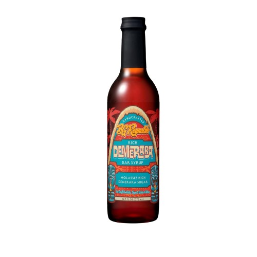 Bg Reynolds Natural Tiki Cocktail Cane Syrup, Rich Demerara, 375