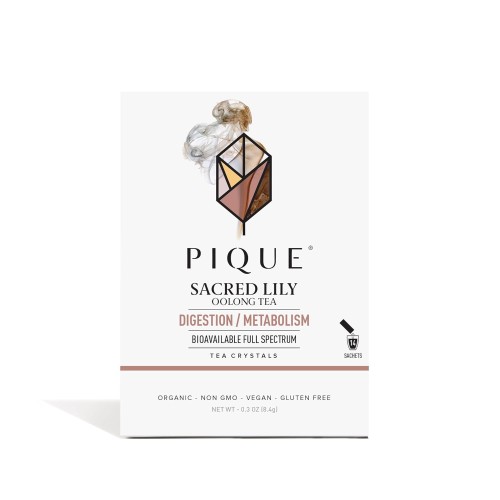 Pique Tea Organic Sacred Lily Oolong - Gut Health, Fasting, Calm