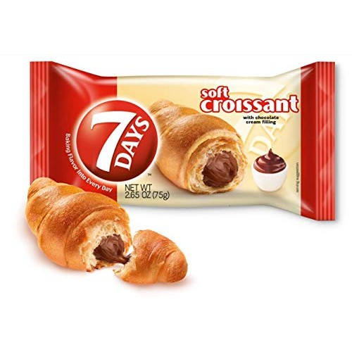 7Days Soft Croissant, Chocolate Filling, Perfect Breakfast Pastr
