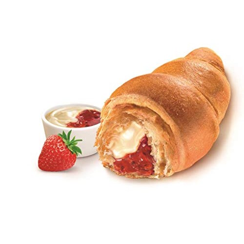 7Days Soft Croissant, Strawberry Vanilla Filling, Perfect Breakf